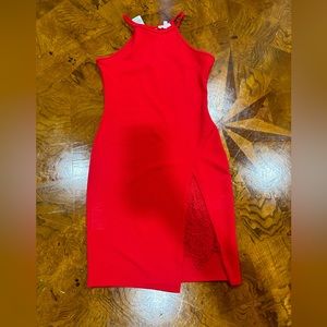 Red Halter Dress